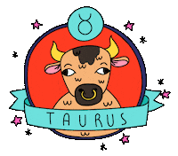 zodiac sign Sticker by Marcela Illustrates