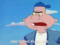 hey arnold nick splat GIF