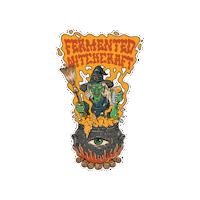 ceremonybrewing witch ceremonybrewing ceremony brewing beer witch Sticker