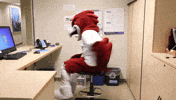 RiponCollege work spin bored office GIF