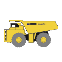 komatsumining construction mining forklift forestry Sticker