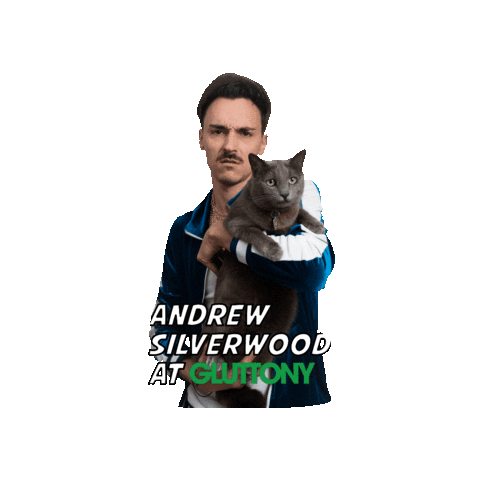 Cat Comedian Sticker by Fragility