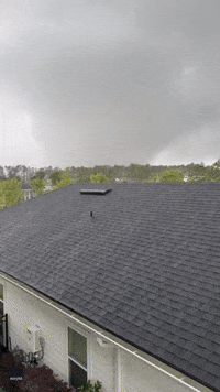 Dramatic Video Shows Confirmed Tornado in St Augustine