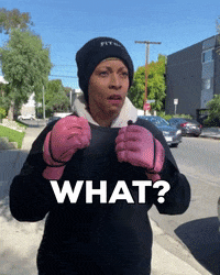 Excuse Me What GIF by Holly Logan