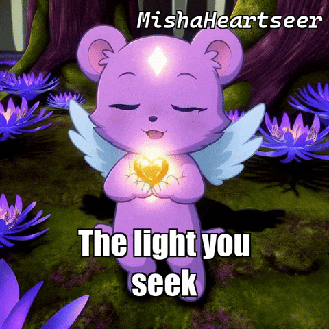 Heart Glow GIF by MishaHeartseer