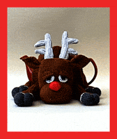 Merry Christmas Reindeer GIF by TeaCosyFolk