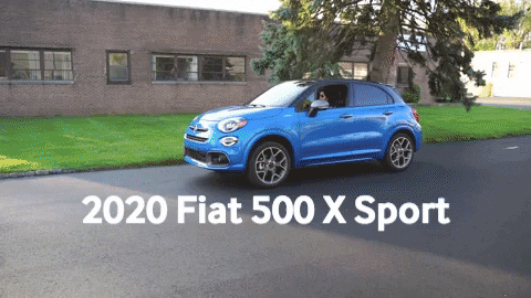 lilliemorales giphygifmaker 2020 fiat 500 GIF