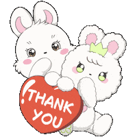 Park Eun Bin Thank You Sticker