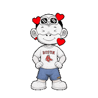Red Sox Love Sticker by Zhot