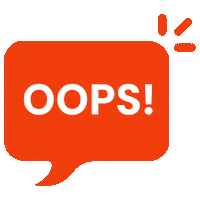 Oh No Oops Sticker