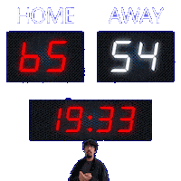 54 Away Sticker