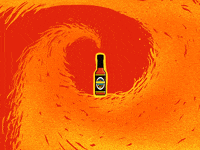 levireardon hot animation fire gif artist GIF