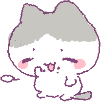 cutehamsy giphyupload chiikawa hachiware cutehamsy Sticker