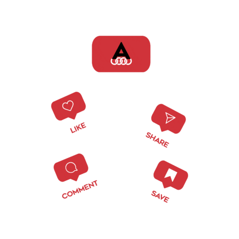 New Post Save Sticker by Absolutely Audi