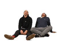 tired das leben des brian Sticker by funk