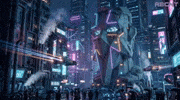 Scifi Cyberpunk GIF by ABCNT