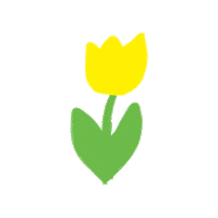 Happy Flower Sticker