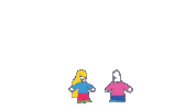 Best Friends Big Hug Sticker by Filmora Video Editor Español