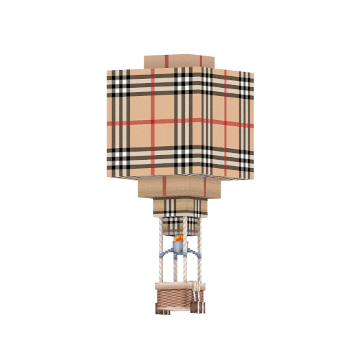 Hot Air Balloon 3D Sticker by Burberry