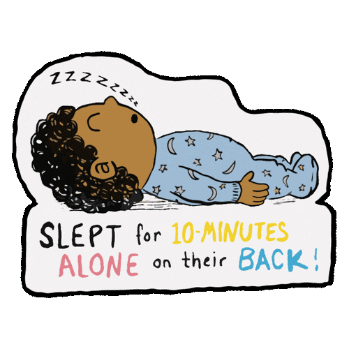 Sleepy Sticker by Strong Families AZ