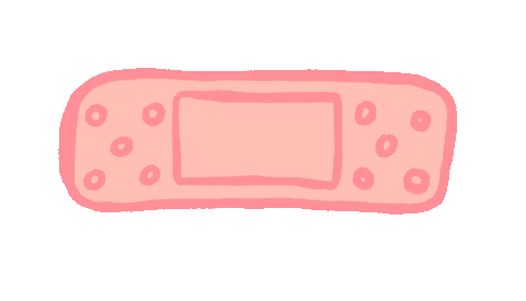 Bandaid Heal Sticker