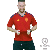 Celebrating Spain National Team Sticker by Gulf United FC