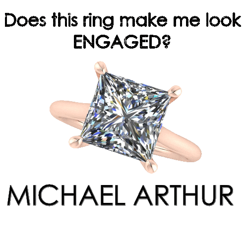 Rock Diamond Sticker by Michael Arthur