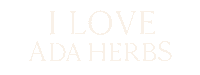 adaherbs love skincare organic boho Sticker