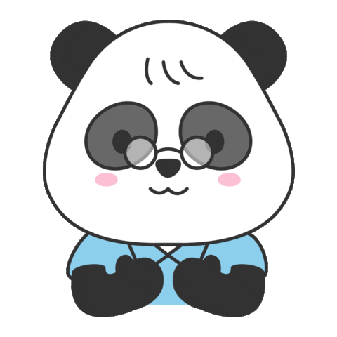KyoboeBook giphyupload ebook 팬더 깜놀 Sticker