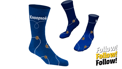 Happy Socks Button GIF by knoopsok