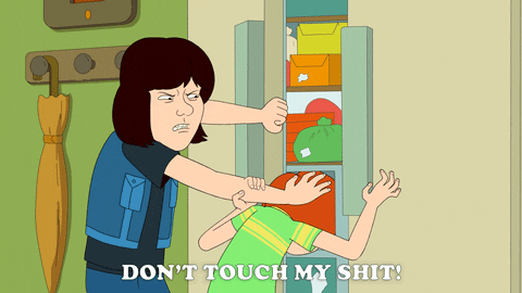 don't touch f is for family GIF by NETFLIX