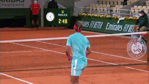 Rafael Nadal Sport GIF by Roland-Garros