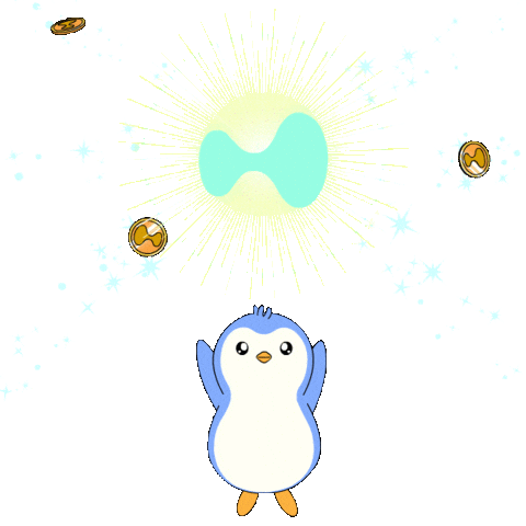 Crypto Penguin Sticker by Pudgy Penguins