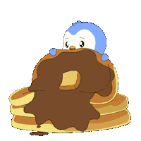 Sweet Tooth Eating Sticker by Pudgy Penguins