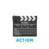 film rolling Sticker by Columbia College Hollywood