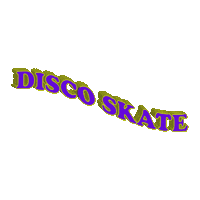 Skate Disco Sticker by Moxi Roller Skates