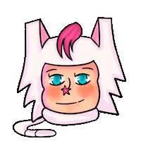 lixisugoi happy cat animation eyes Sticker