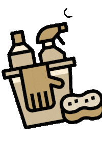 goldcare_id cleaning disinfektan deepcleaning goldcare Sticker