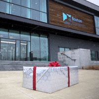 BostonDynamics happy holidays spot boston dynamics holiday card GIF