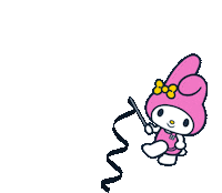 My Melody Pink Sticker by Sanrio