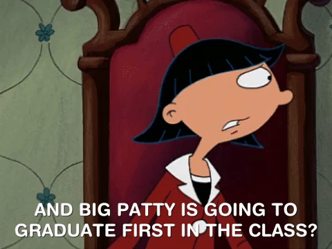 hey arnold nicksplat GIF