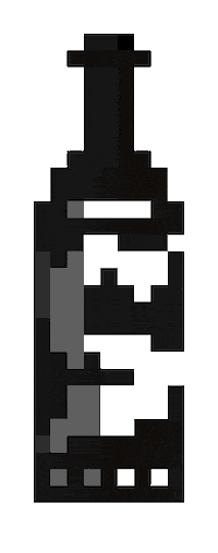 piratesheep pixel kawaii celebrate drink Sticker