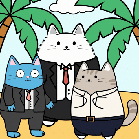 Cat Dancing GIF by MESA My Emotional Support Animal