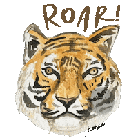 Tiger Love Sticker