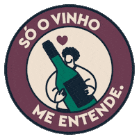 CONSEVITIS wine uva vinho vinhobrasileiro Sticker