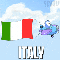 Italian Penguin GIF by Pudgy Penguins