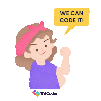 Swipe Up Hello World Sticker by SheCodes