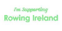 Sticker by Rowing Ireland