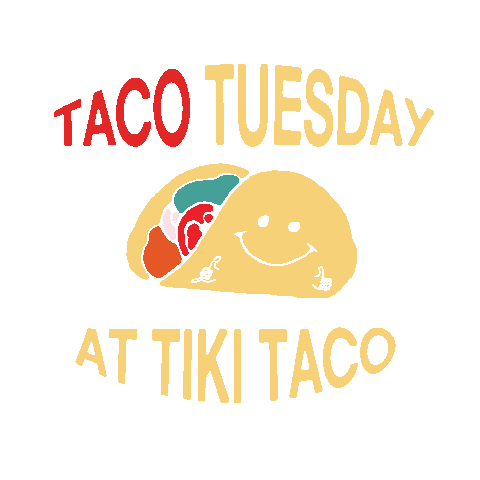 tikitaco_kc giphyupload tacos taco tacotuesday Sticker
