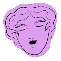 People Faces Sticker by Keva Epale